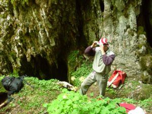 Intrarea pesterii de la Iezere